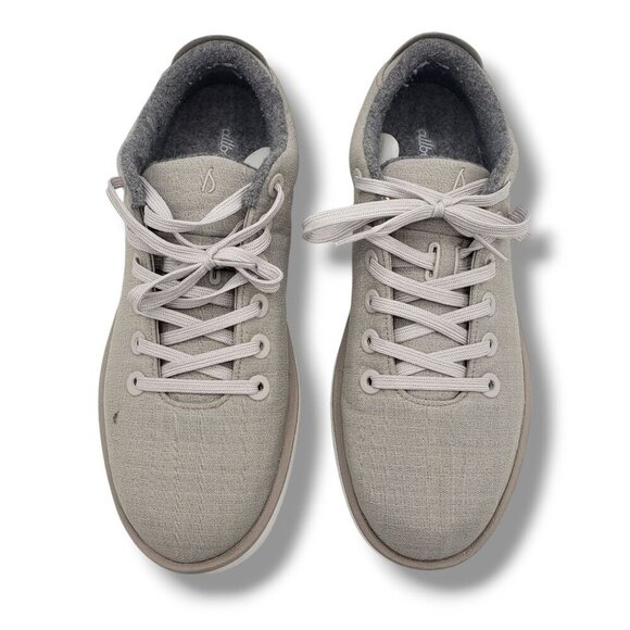 Allbirds Wool Piper Woven Sneakers Mens 10 Pewter Grey - Picture 8 of 10